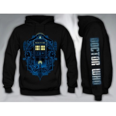 Мъжки анорак без цип DOCTOR WHO - POLICE BOX II Мъжки анорак без цип DOCTOR WHO - POLICE BOX II